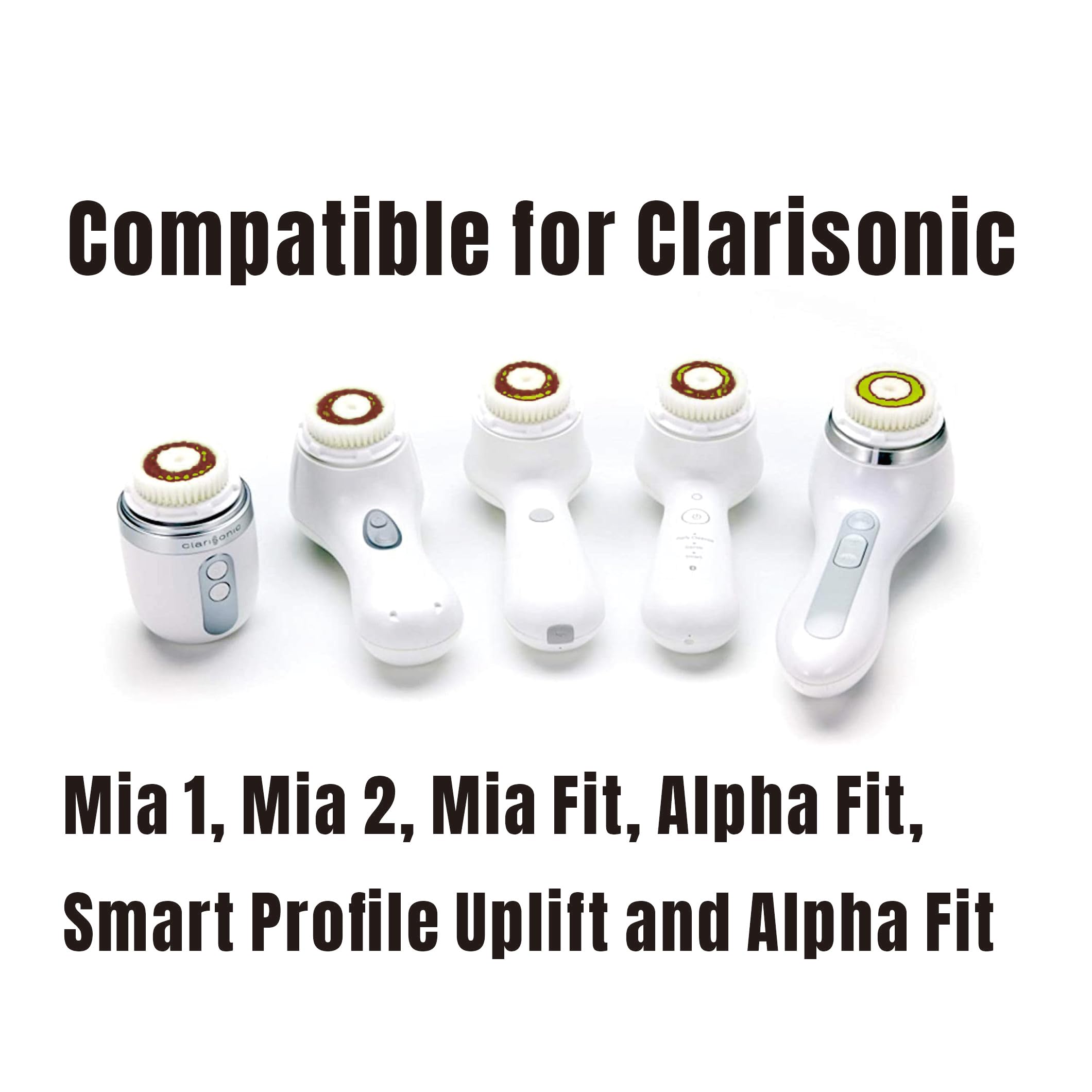 Amazon.com: Facial Cleansing Brush Head Replacements Compatible