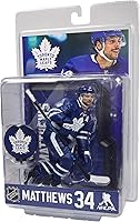 Vista 6 de McFarlane Juguetes - Auston Matthews (Toronto Maple Leafs) Figura posada de la NHL de 7 pulgadas, Picks deportivos de McFarlane