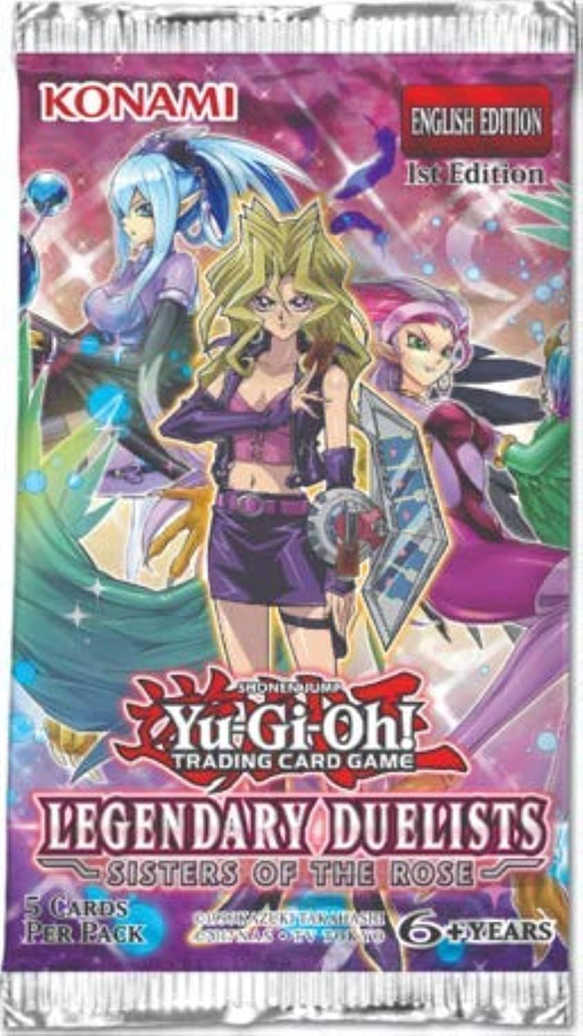 Legendary Duelist Sisters of The Rose Booster Pack 1st Edition