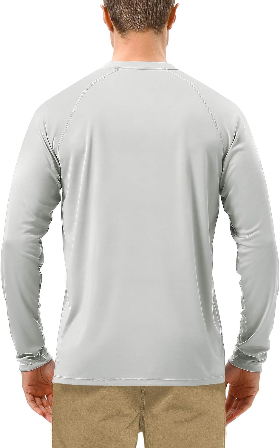 (Size: M) Men's 2 Pack UPF 50+ Fishing Shirts Long Sleeve UV Sun Protection Tops