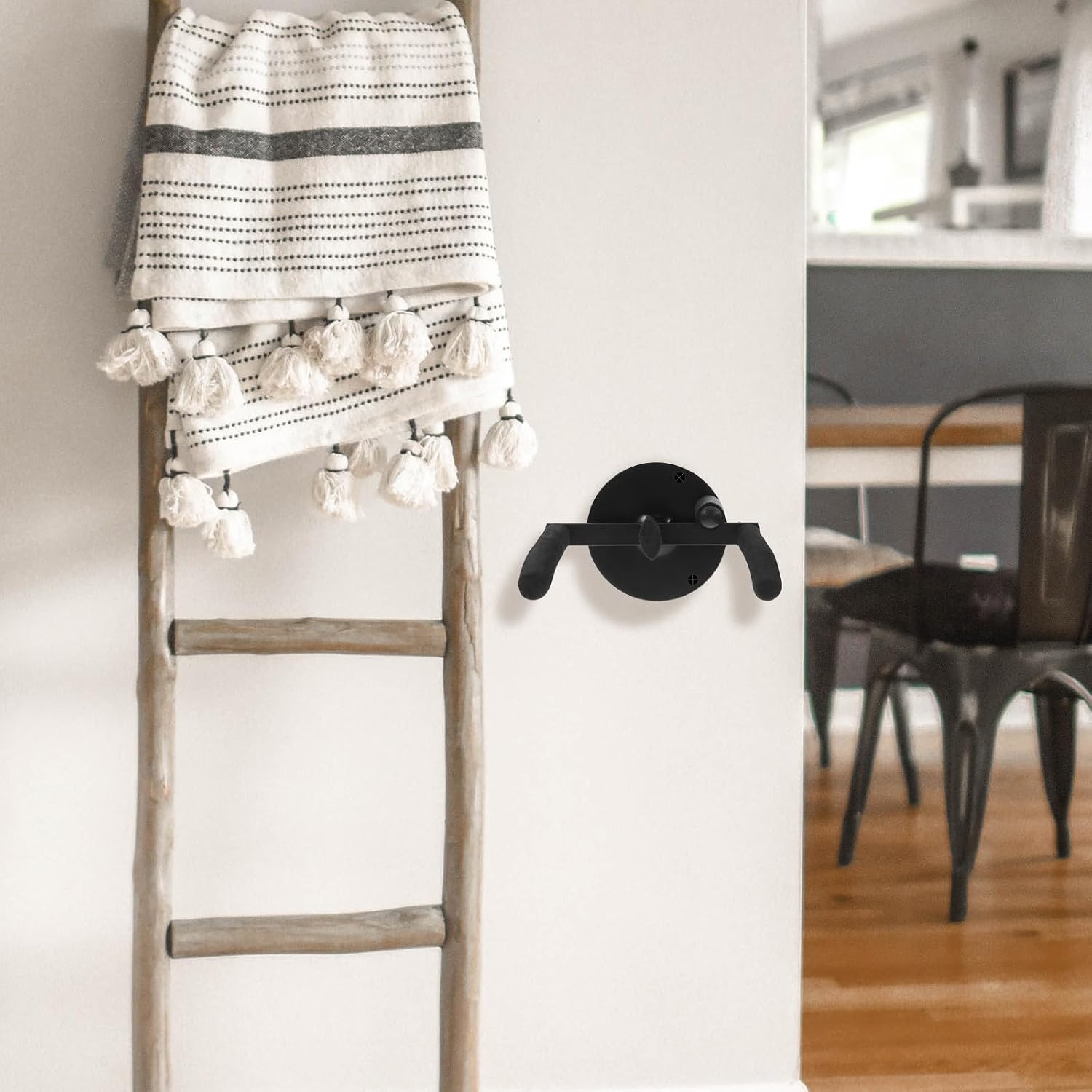 Trumpet Wall Mount Hook Iron Holder for Home and Studio Use with Easy Installation and Space-saving Design Sturdy Black Trumpet Holder Accessories for Brass