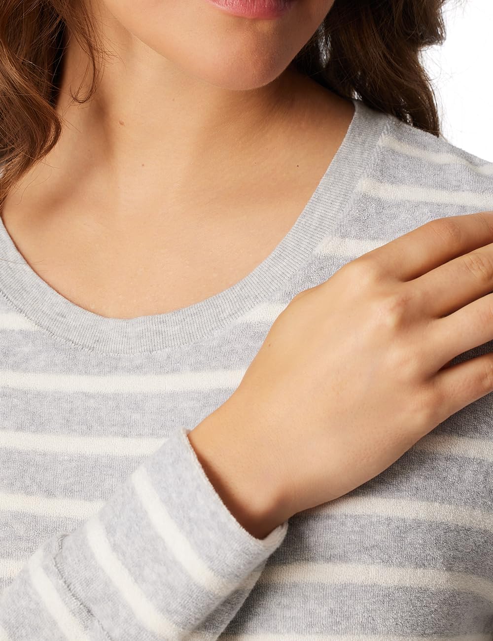 Schiesser Pidżama — zestaw Kobiety Schiesser Damen Schlafanzug Lang Frottee Warm Kuschelig Wohlfühlen - Nightwear