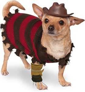 Rubies Freddy Krueger Pet Costume for Dogs and Cats, Large
