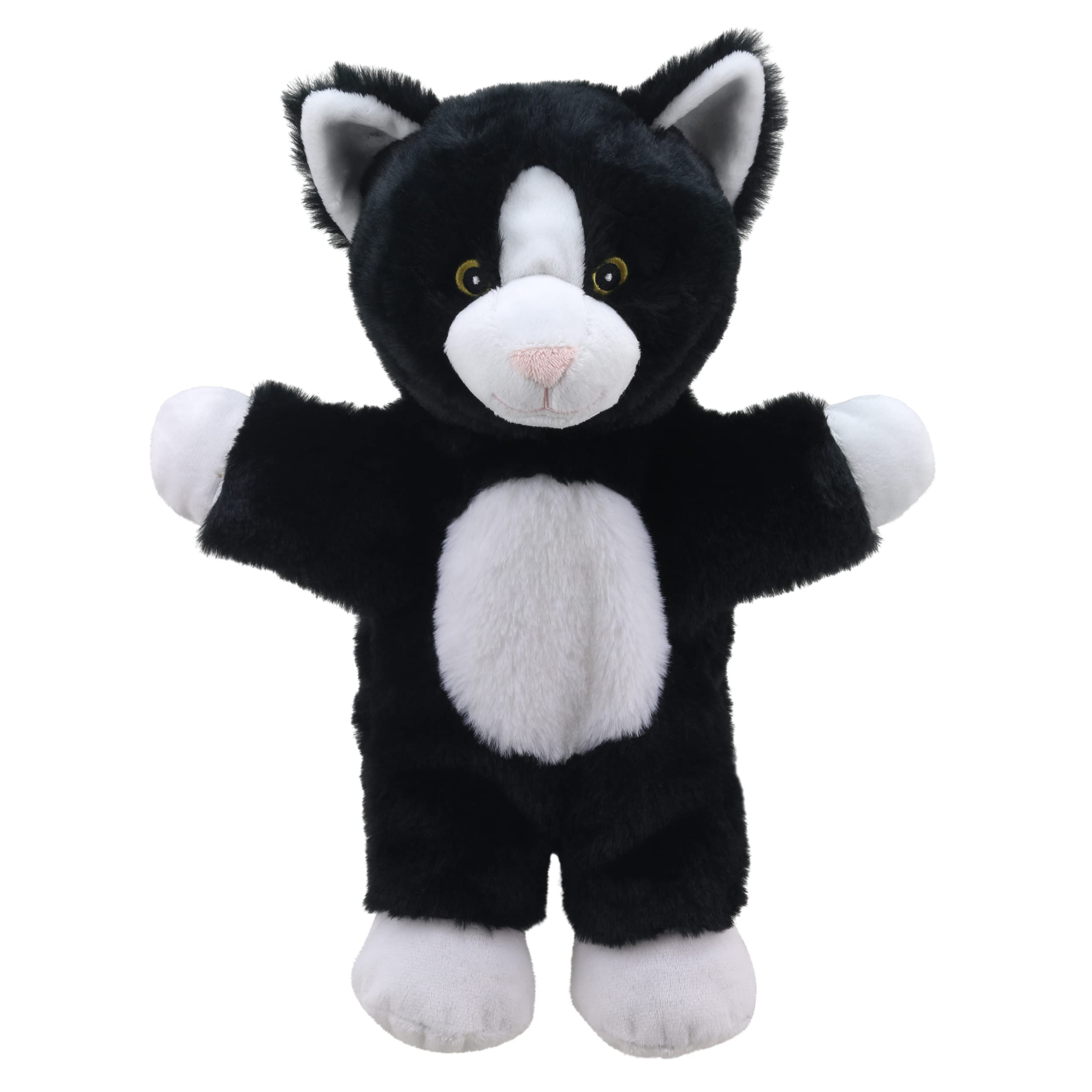 The Puppet Company - Chat (noir et blanc) - Marionnettes écologiques qui marchent