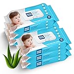 Mee Mee Soft Gentle Baby Wet Wipes | 72 Wipes x Pack of 6-432 Wipes | Infused with Aloe Vera and Vitamin E | Paraben & Sulphate Free | Cleansing Wipes | Wipes Combo for Babies
