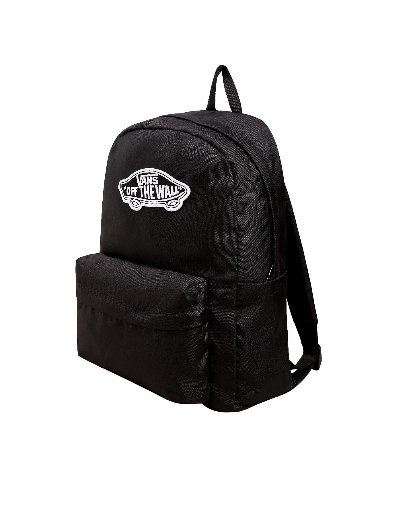 Vans Hombre Mochila Clásica Old Skool De 22 L, Black/White