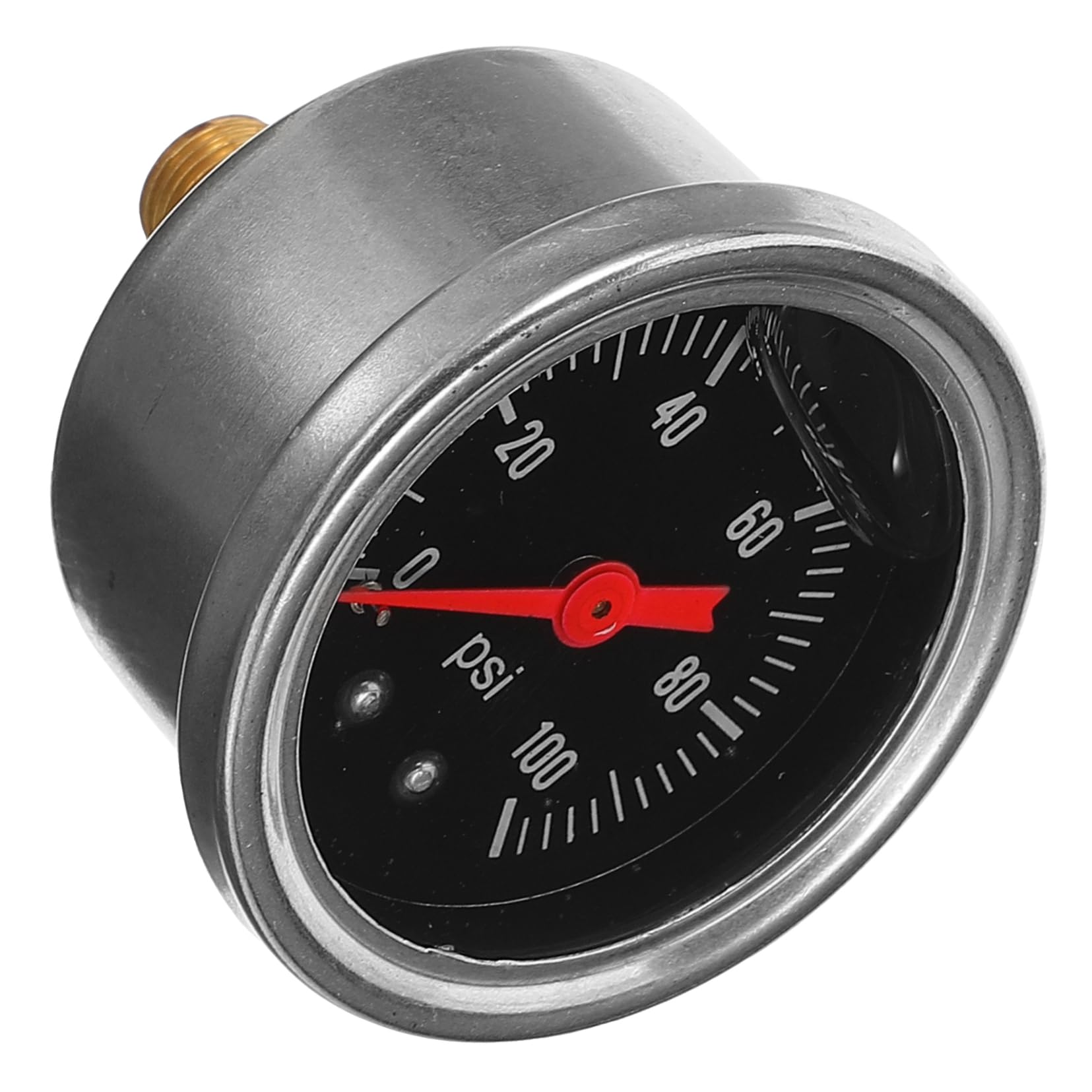 ULTECHNOVO 3pezzi Manometro Pressione Carburante Per Auto Misuratore Pressione Gasoline Strumento Accurato Inossidabile Compatibile Con Sistemi Di Alimentazione Standard