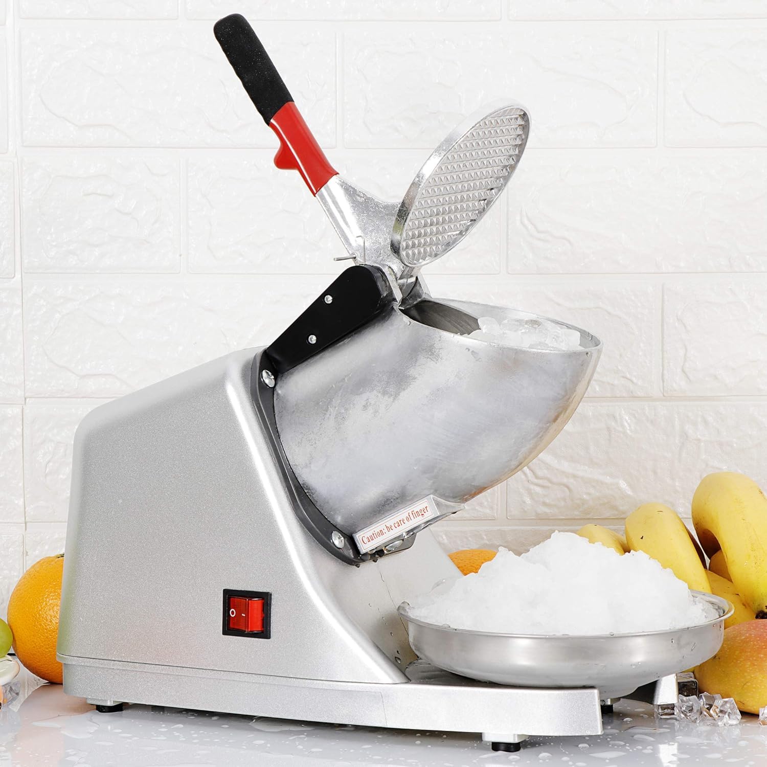 Cloud Market 300W Electric Ice Shaver Machine | Ice Crusher & Snow