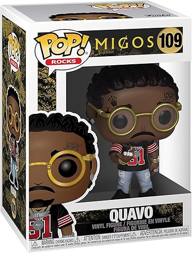 Miniatura 3 de Funko Pop! Rocks: Migos - Quavo, Multicolor
