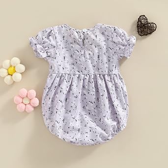 Mommy and Me Dresses Family Matching Outfits Floral Printed Rompers Summer Casual A-Line Vacation Beach Maxi Dresses