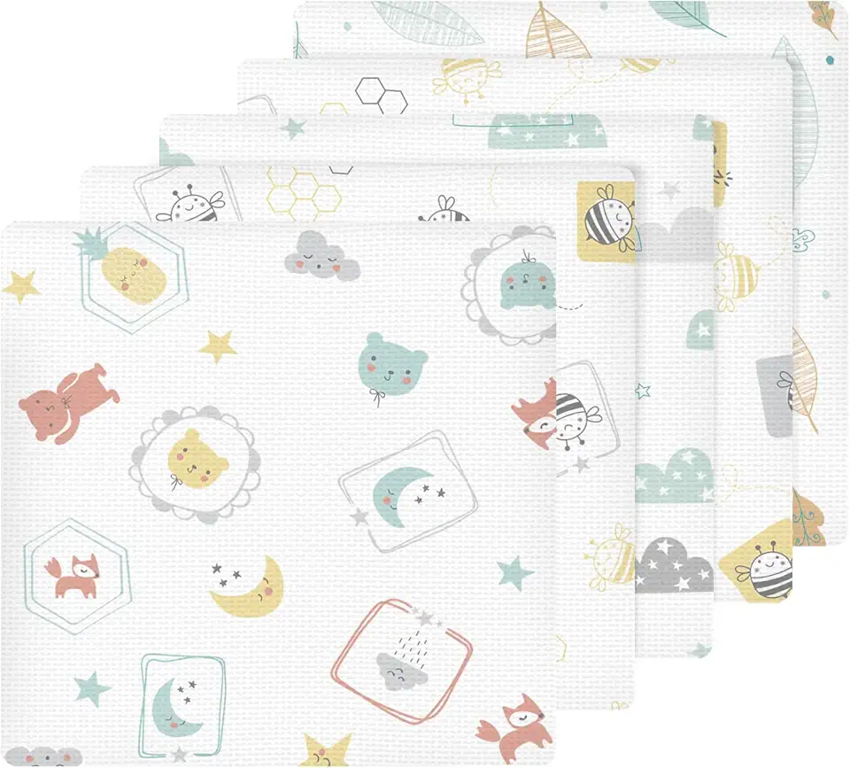 Papi Textil Toalha De Fralda Papi Especial 70 Estampada 100Cm X 70Cm Contem 03 Un