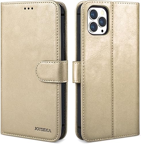 Miniatura 9 de Funda tipo cartera para iPhone 11 Pro Max, funda magnética de piel sintética con tarjetero y soporte para tarjeta de crédito, soporte y funda a