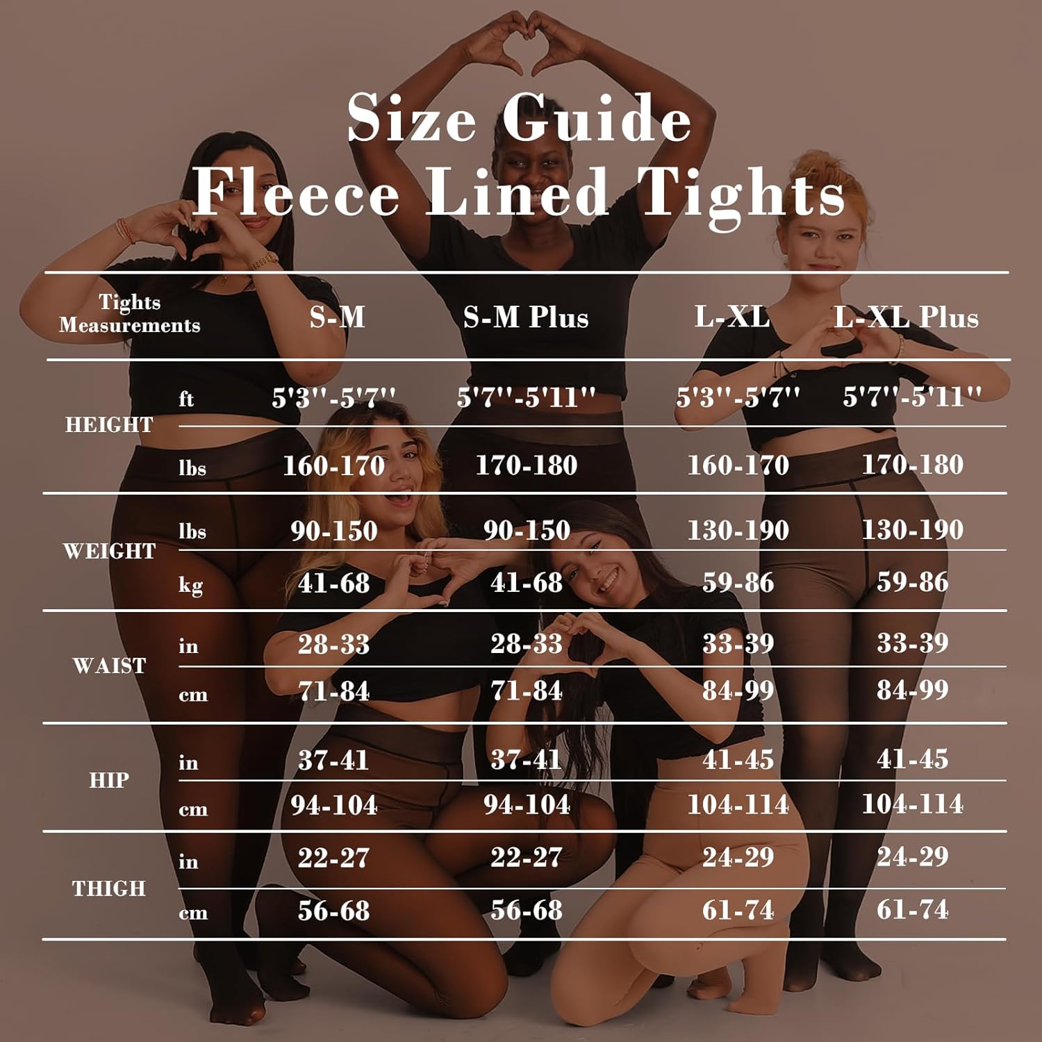 HONENNA 5 Skin Colors Fake Translucent Fleece Lined Tights, Winter Thermal Pantyhose for Women under Dress, medias térmicas - Image 7