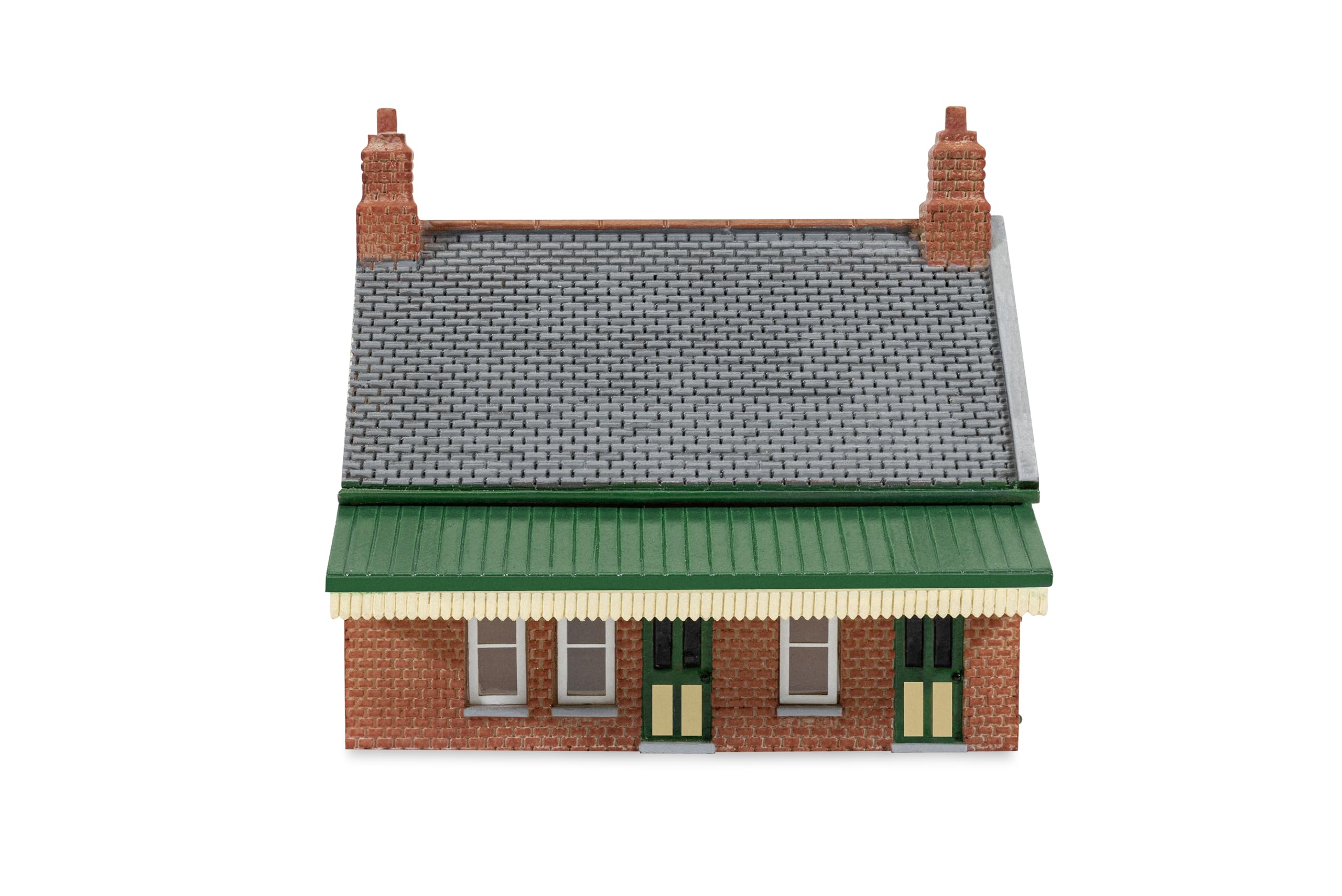 Hornby TT TT9022 Station Waiting Room Red Brick Collection, Railway Accessories Resin Building, for Ages 14 Years and Above