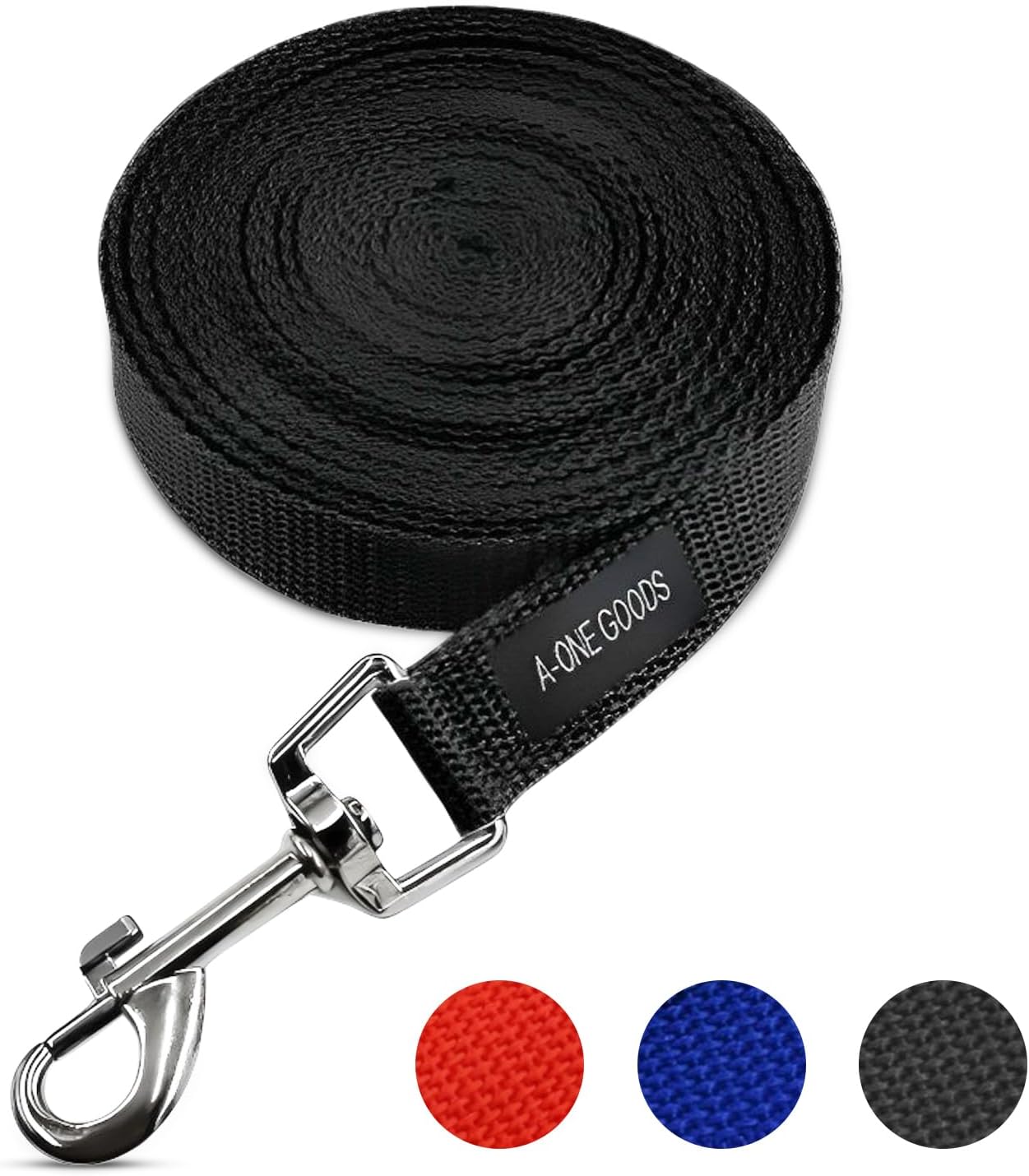 Siumouhoi Nylon Dog Training Leash — 1 Inch Wide, 6ft Length, Strong Durable Leash For Small/Medium Dogs - View #4