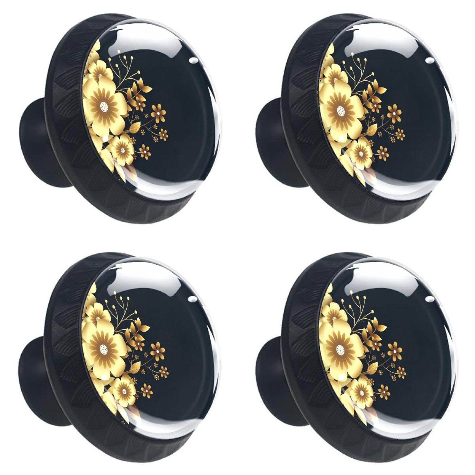 Boutons de tiroir en cristal pour remplacer les poignées usées de commode et placard