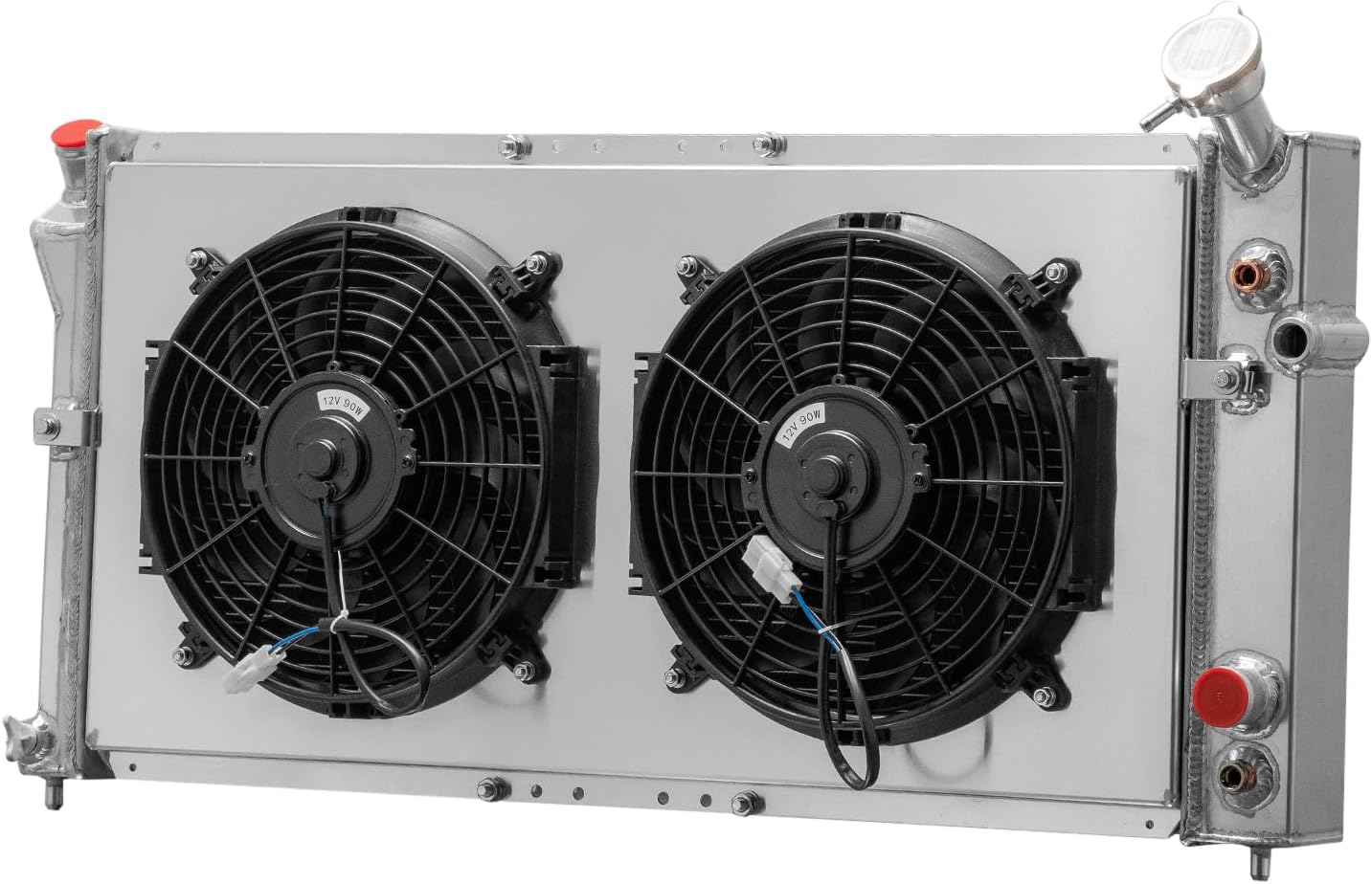 3 Row Radiator Shroud Fan for 1997-2003 Pontiac Grand Prix, 1997-2000 Oldsmobile Silhouette 1998 1999