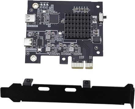 Zunate DMA Fuser, HDMI Overlayer Synthesizer, DMA Combiner, HDMI Fuser HDMI Combiner, DIY Programming Firmware Development Board, Display Fuser Overlayer with Dual Input (US Plug)