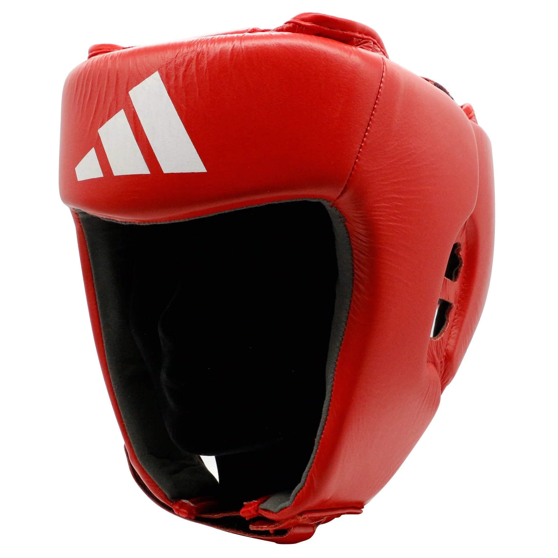 adidas Unisex – Erwachsene IBA Boxing Head Guard Kopfschutz, Rot, S