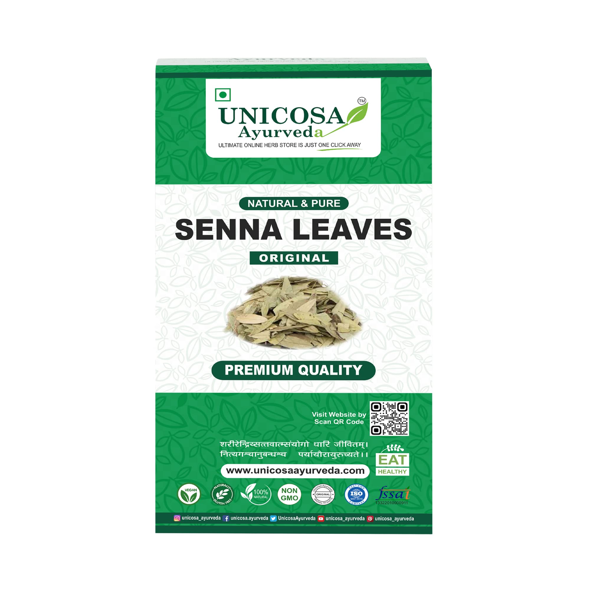 UNICOSA Ayurveda Natural Senna Leaf/Alexandrina/Cassia Angustifolia/Sonamukhi Patta/Sanay Patti, 400gm (200gm*2) (B0C5RNBCQ9) Amazon Price History, Amazon Price Tracker