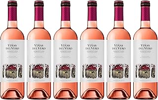 Viñas Del Vero Rosado Merlot Tempranillo - Vino D.O. Somontano - 6 botellas de 750 ml - Total: 4500 ml