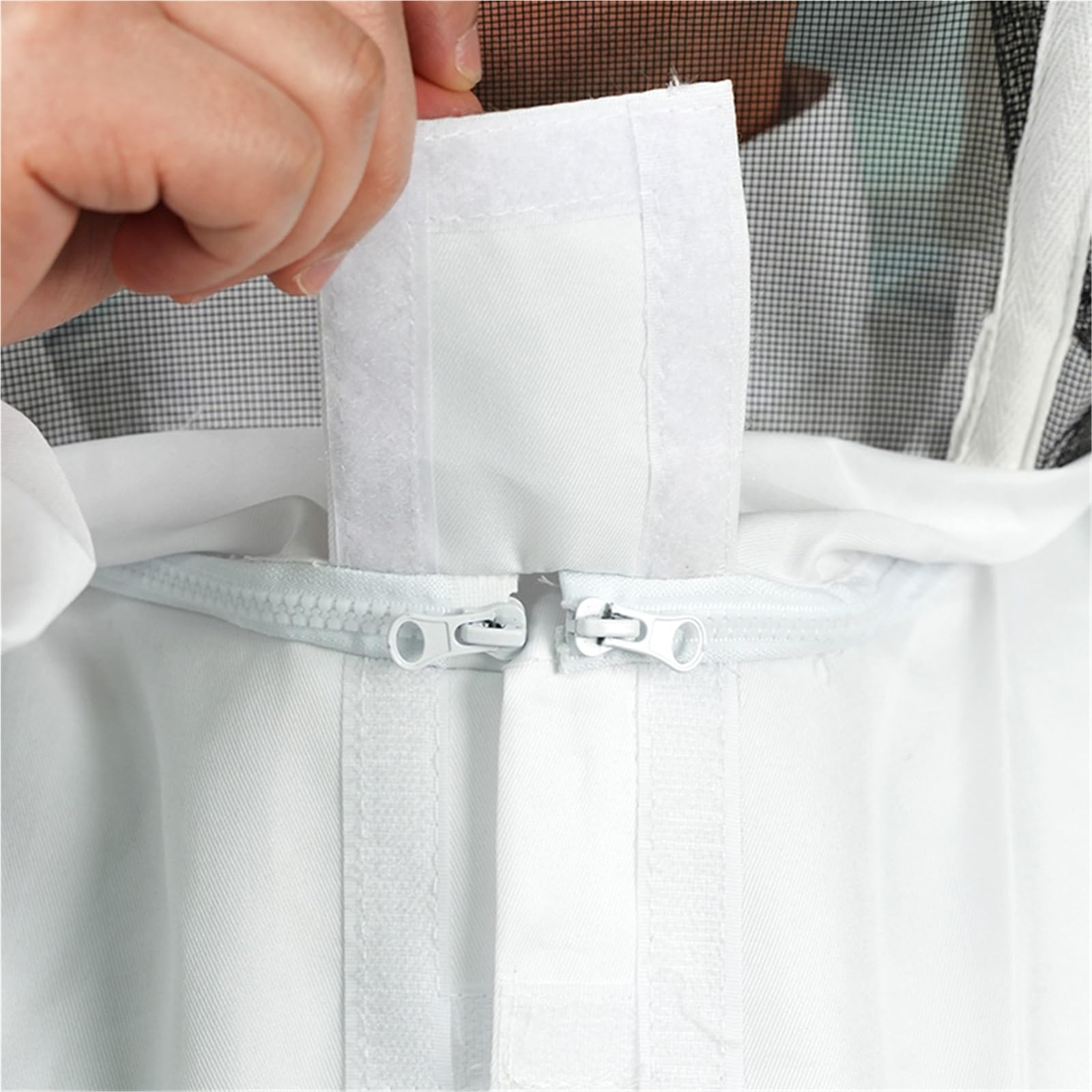 Traje de apicultor Profesional Ropa de apicultura cuerpo entero Guantes protección profesional Velo seguridad for Protector unisex(XXL)