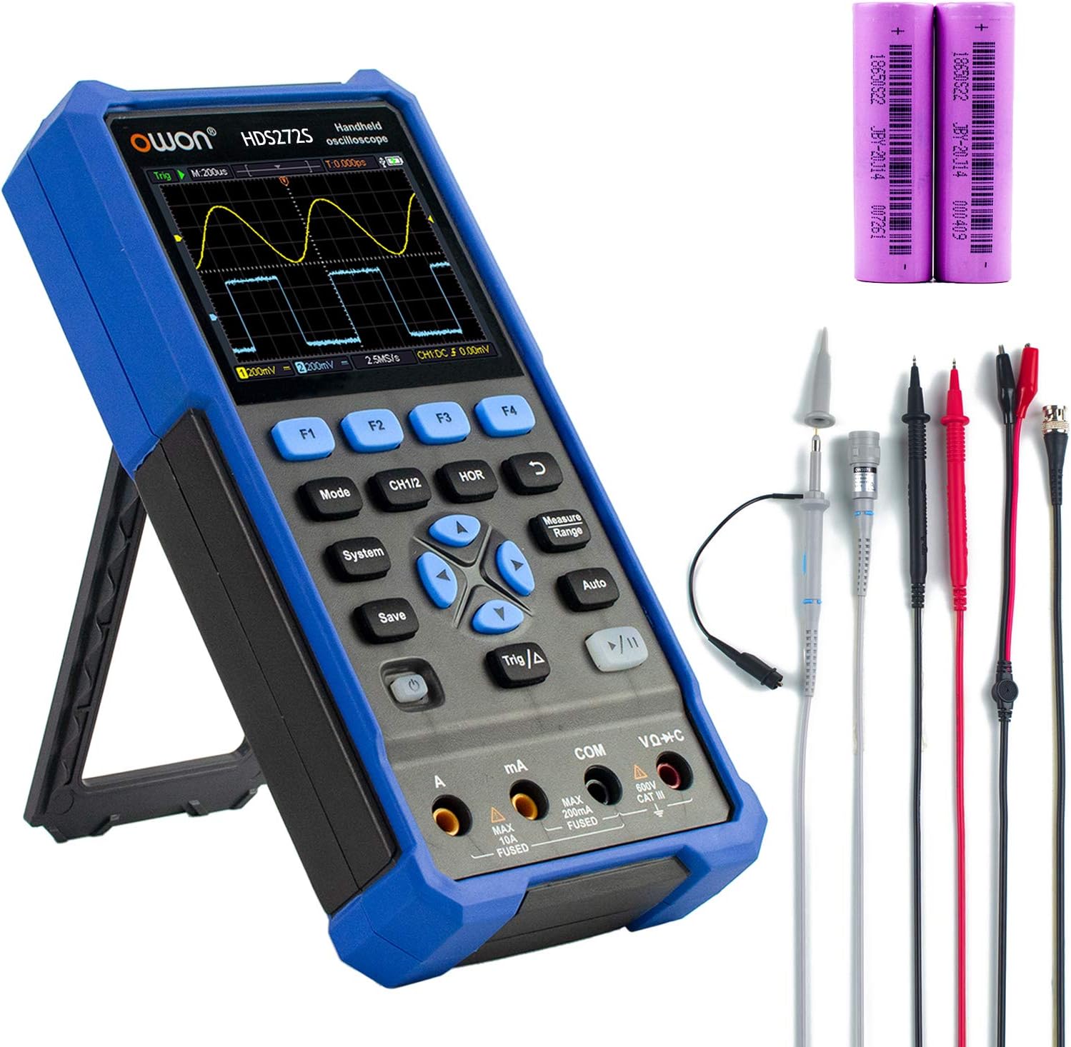 Allarme Alta Tensione Multimetro Digitale UNI-T UT161E True RMS - Misuratore Di Tensione, Corrente, Resistenza E Capacità Tester Elettricista - Foto 4