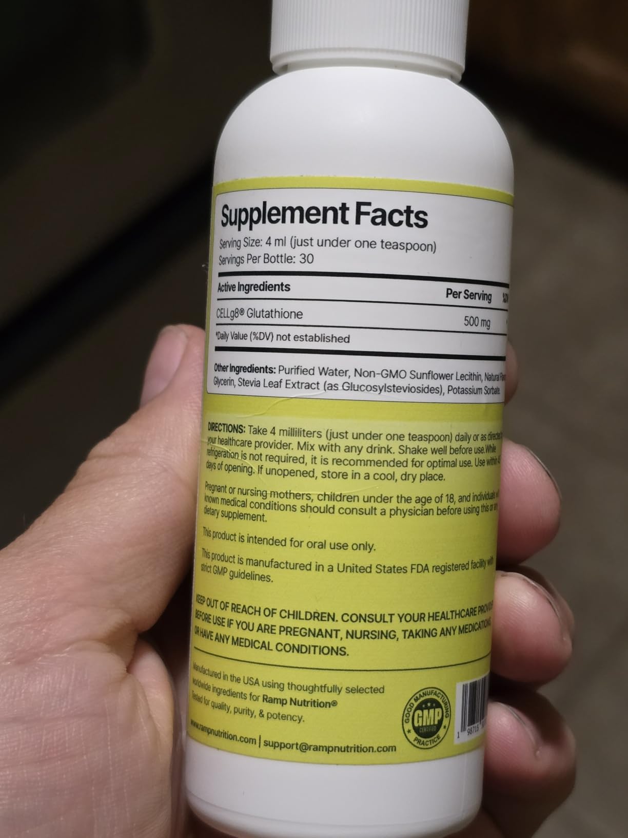 glutathione capsule effective CureSupport Glutathion GSH liposomal