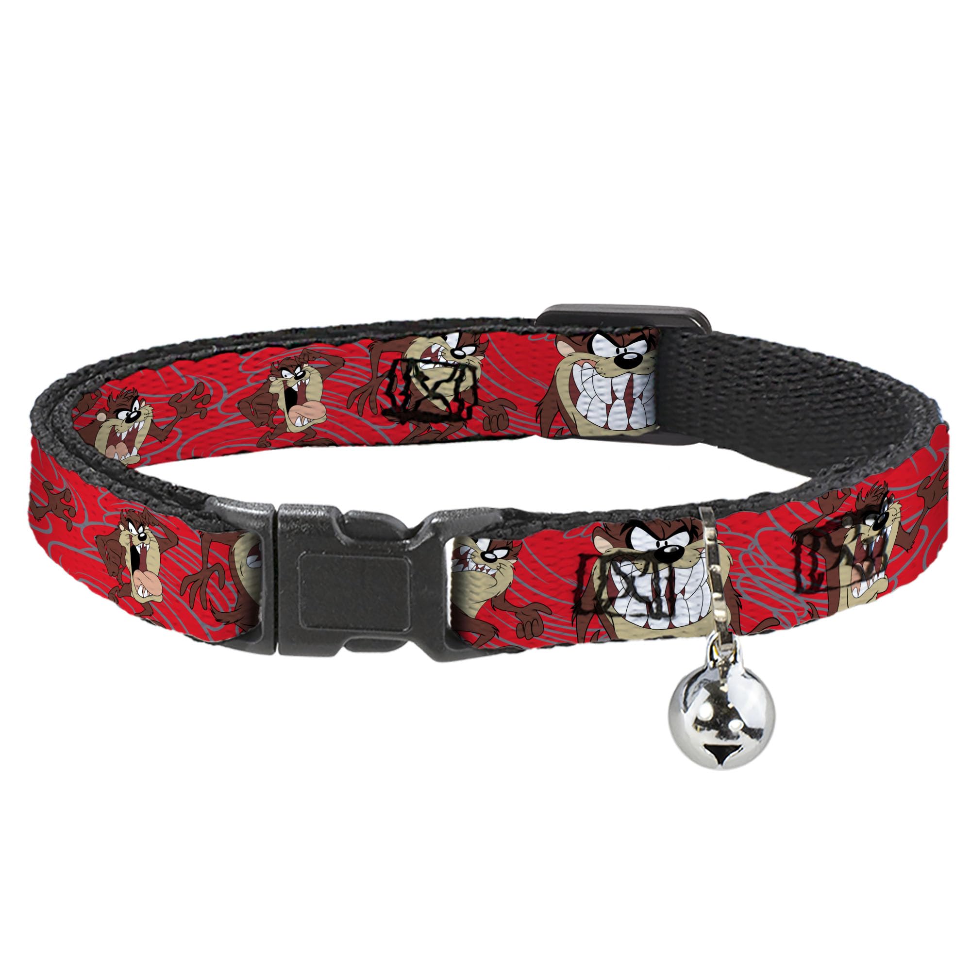 Collar de gato Buckle Down anticaídas con cierre breakaway Tasmanian Devil contra tirones