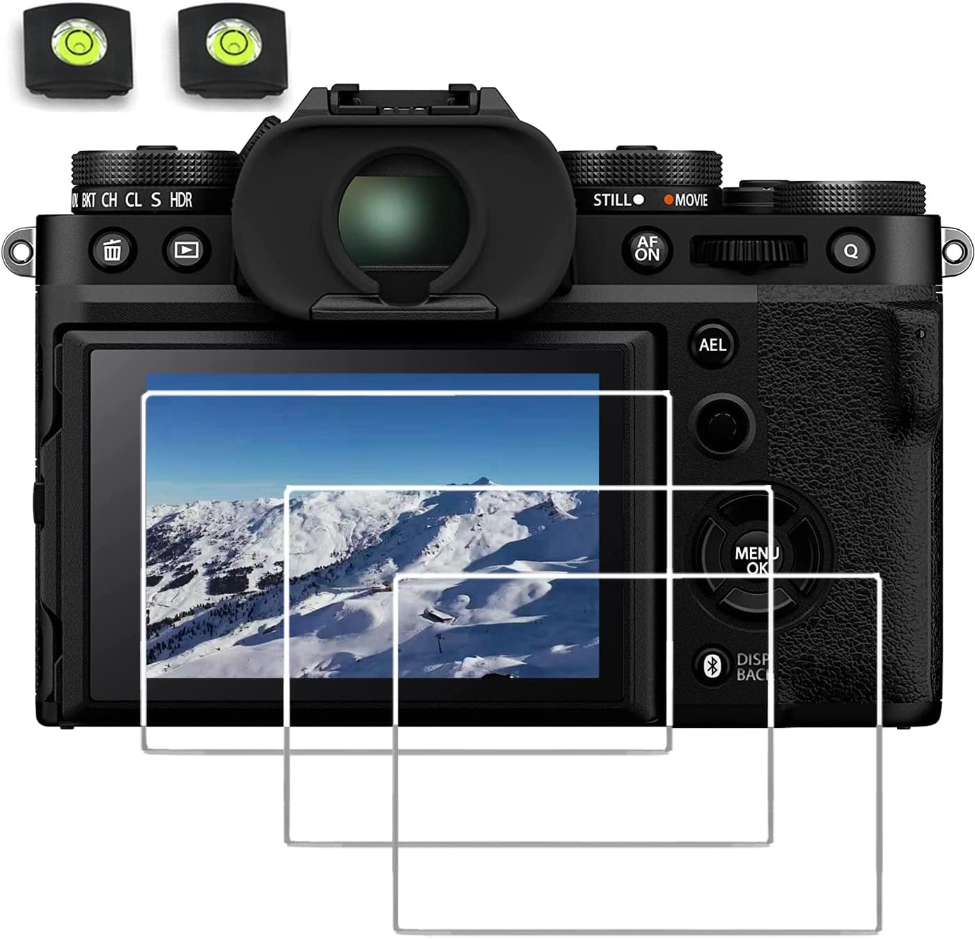 debous Glass Screen Protector for Fujifilm Fuji XT5 XT5,0