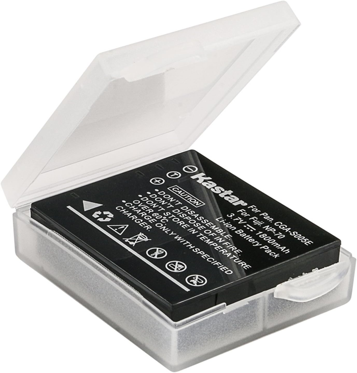 Kastar Battery for Panasonic Lumix CGA-S005 CGA-S005E S005GK DMW-BCC12 Panasonic Lumix DMC-FX8 DMC-FX9 DMC-FX10 DMC-FX12 DMC-FX50 DMC-FX100 DMC-FX150 DMC-FX180 DMC-LX1 DMC-LX3, LB-080 PIXPRO ORBIT360