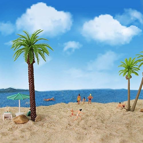 Miniatura 9 de Evemodel P8719 40pcs Modelo Trenes Natación Figuras 187 Escala HO Escala Personas Paisaje Diseño Miniatura