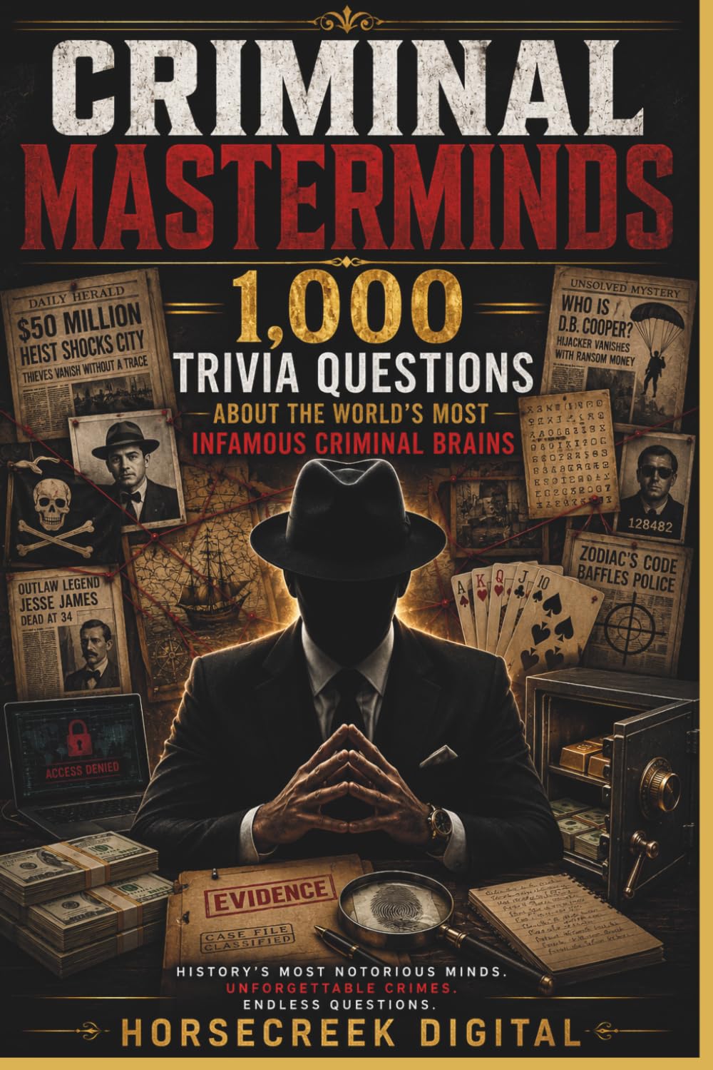 Criminal Masterminds: 1,000 Trivia Questions About the World’s Most Infamous Criminal Brains