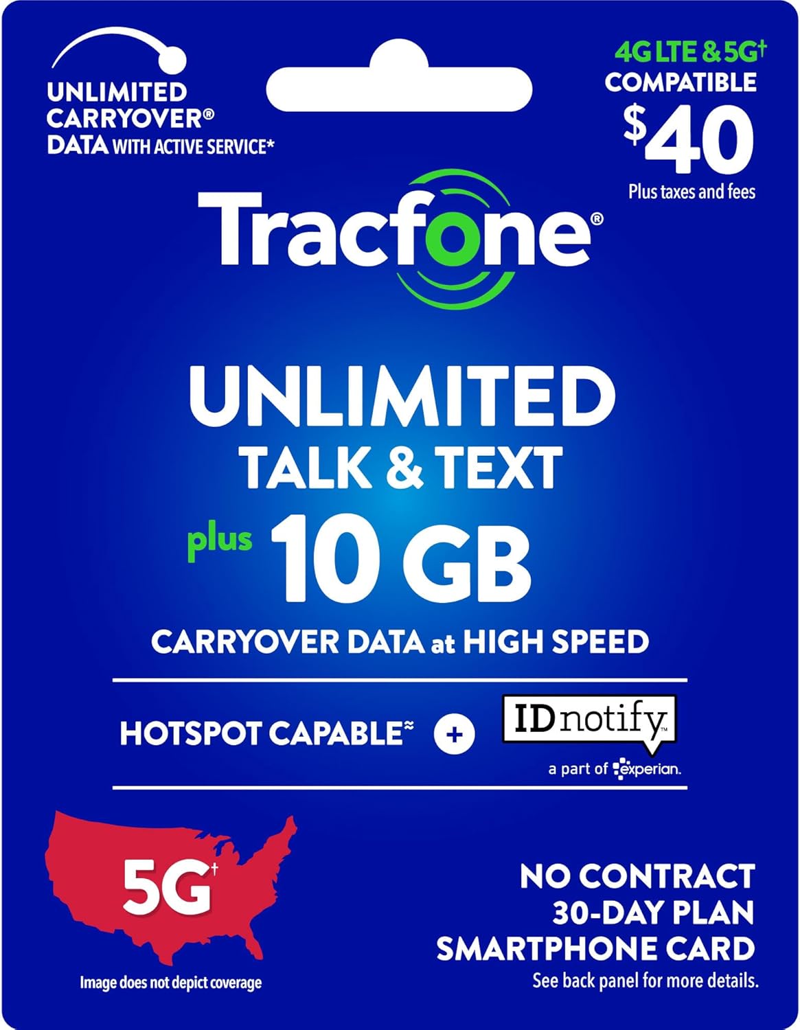TracFone (price varies) Unlimited Talk, Text, 8GB Data 30-Day Plan
