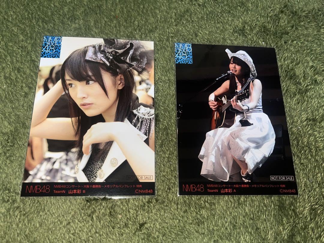 NMB48 山本彩 メモリアルパンフレット 特典 生写真 2種コンプ NMB48 山本彩 大阪十番勝負 メモリアルパンフレット 特典 生写真