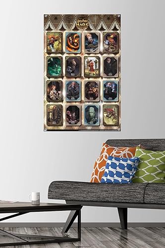 Miniatura 2 de Trends International Harry Potter Magic Awakened - Póster de pared de cuadrícula, 22.375 x 34 pulgadas, paquete de póster y alfiler