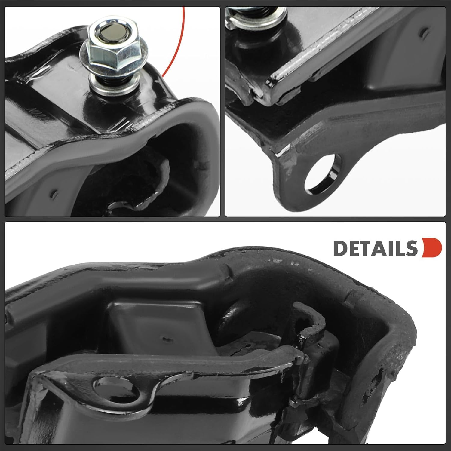 A-Premium 2PCS Transmission Mount Set Compatible with Honda Odyssey 2005 2006 3.5L, Automatic Transmission, Replace# 50806SHJA01, 50805S3VA81