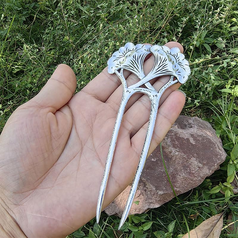 6PCS Witchy Hair Pin Set for Women, Dragonfly Butterfly Moth Crab & Floral U Shaped Hair Sticks, Nature Boho Hair Accessories, Mother’s Day Gift