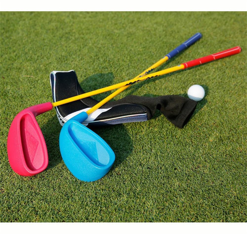 Ferro da golf per ragazzi e ragazze con albero in carbonio per bambini da 3 a 12 anni, 7 ferri da golf per golfisti junior