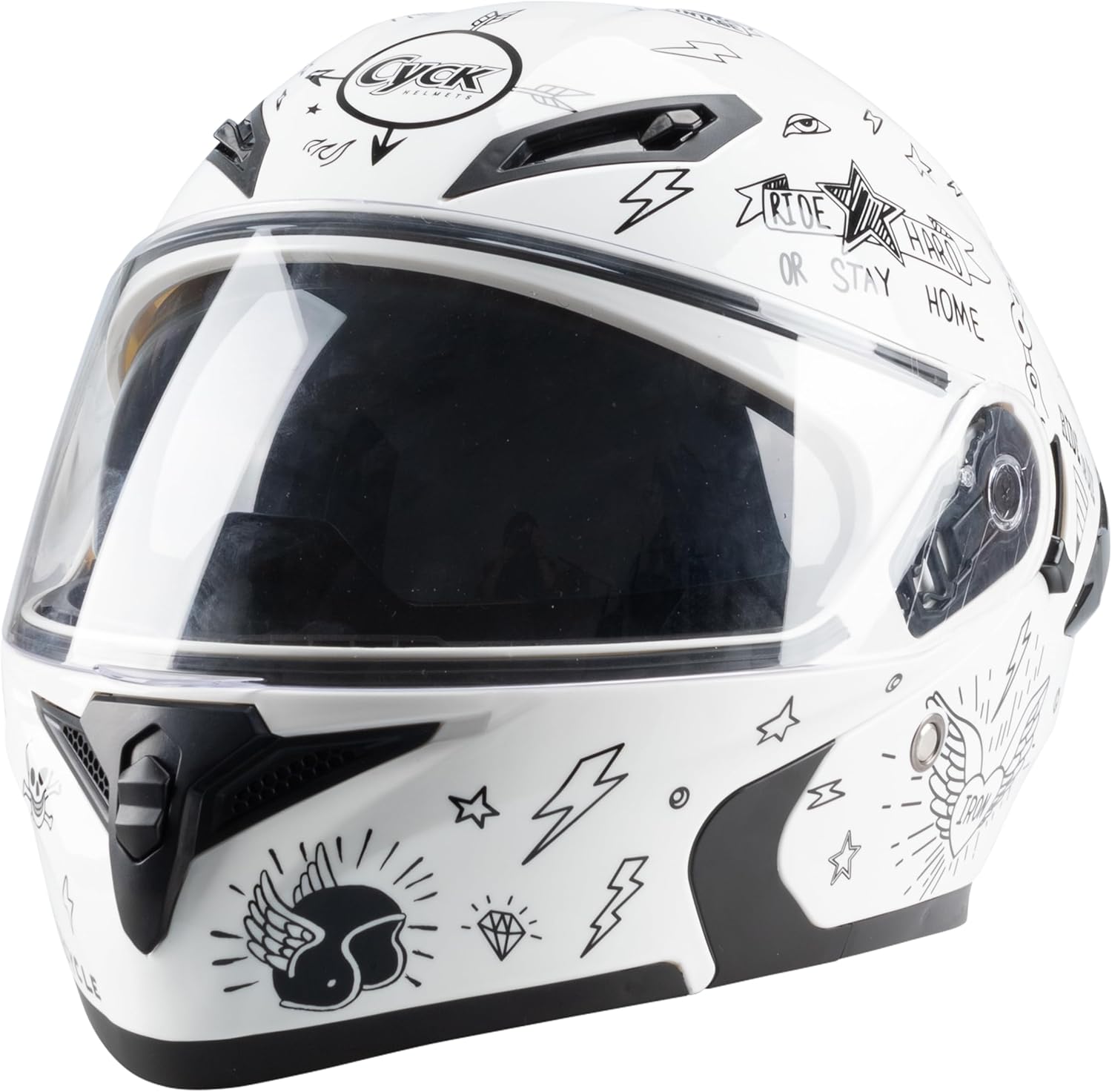 Helmets Full Face for Men Women Adult Smoked Sunshield