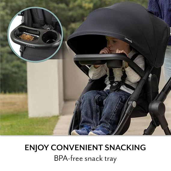 Evenflo Pivot Xpand NXT Stroller (Coal Black)