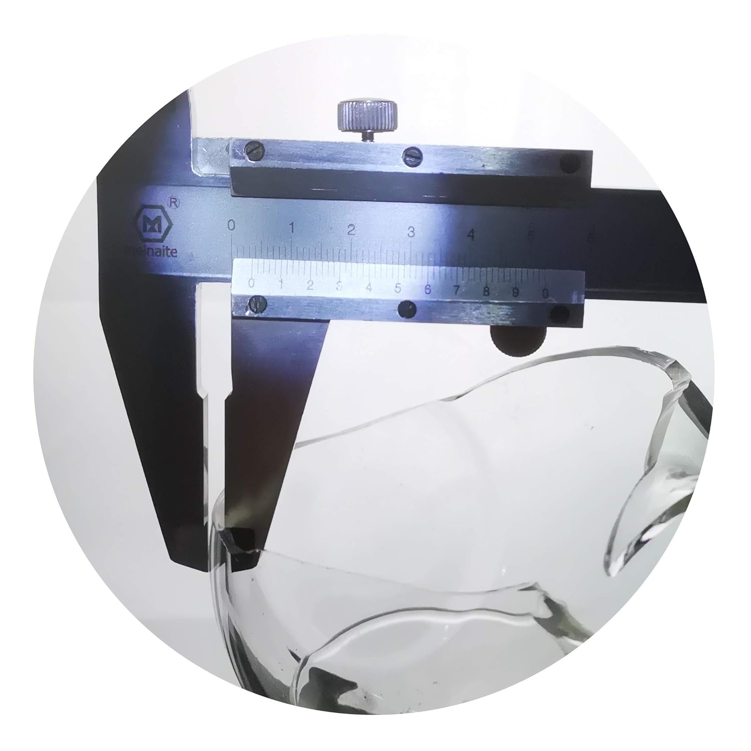 Laboy Glass 125 mL Erlenmeyer Flask, Heavy Wall Borosilicate with 24/40 Standard Taper Joint, Narrow Mouth Reaction Flask, 2-Pack Jointed Lab Glassware