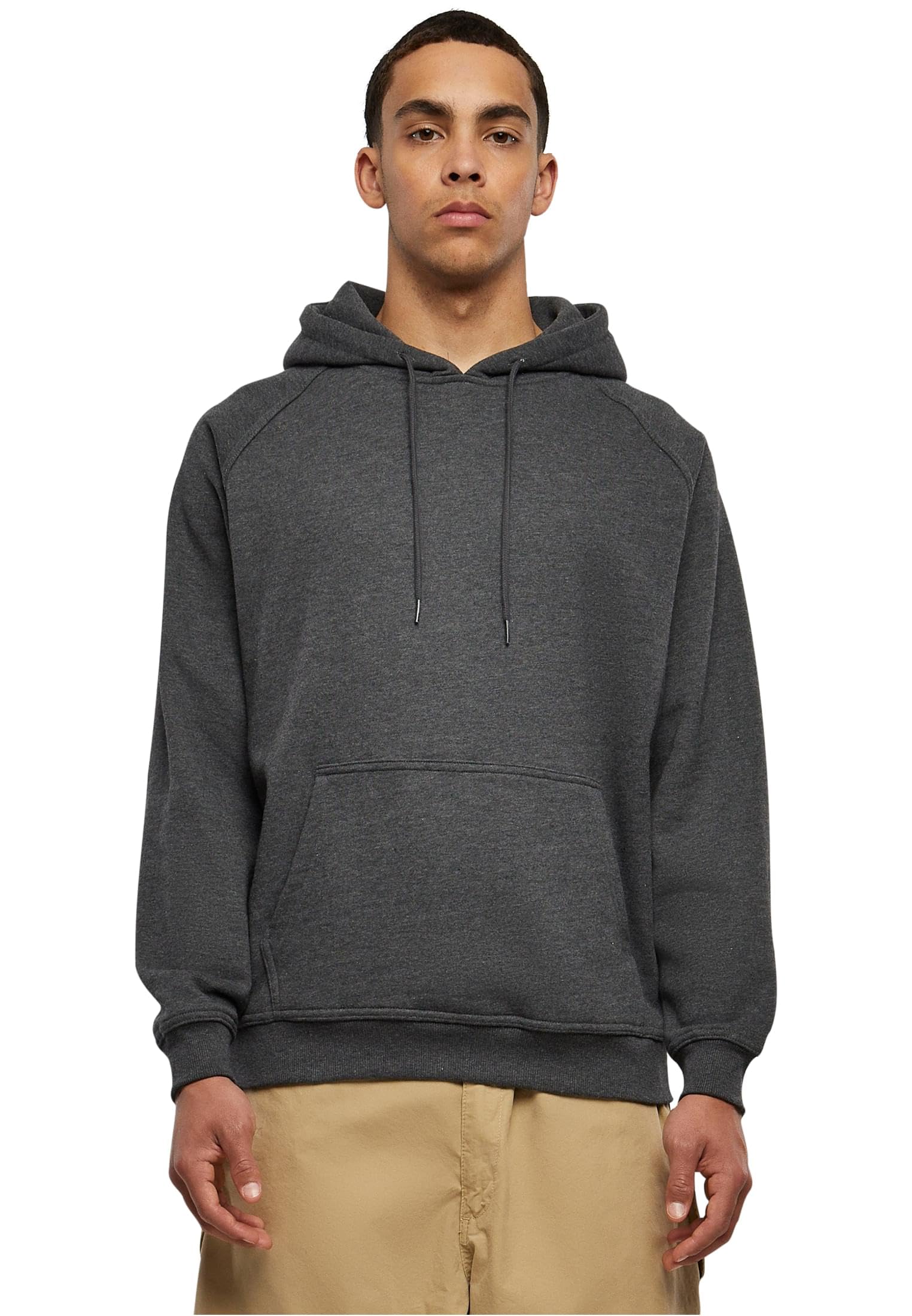 Urban Classics Men's Marron Hooded Sweatshirt Urban Classic Blank