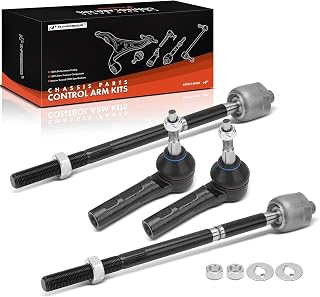 A-Premium Front Inner Outer Tie Rod End Kit Fix Uneven Tire Wear