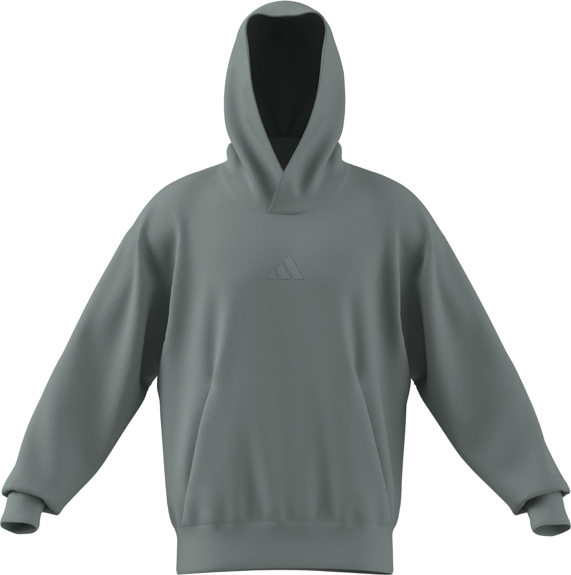 adidas Men's ALL SZN FRENCH TERRY HOODIE, Wonder Sage, XL