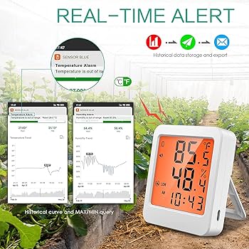 Amazon.co.jp: JJ JULIE JAPANスマート温湿度計 Bluetooth 高