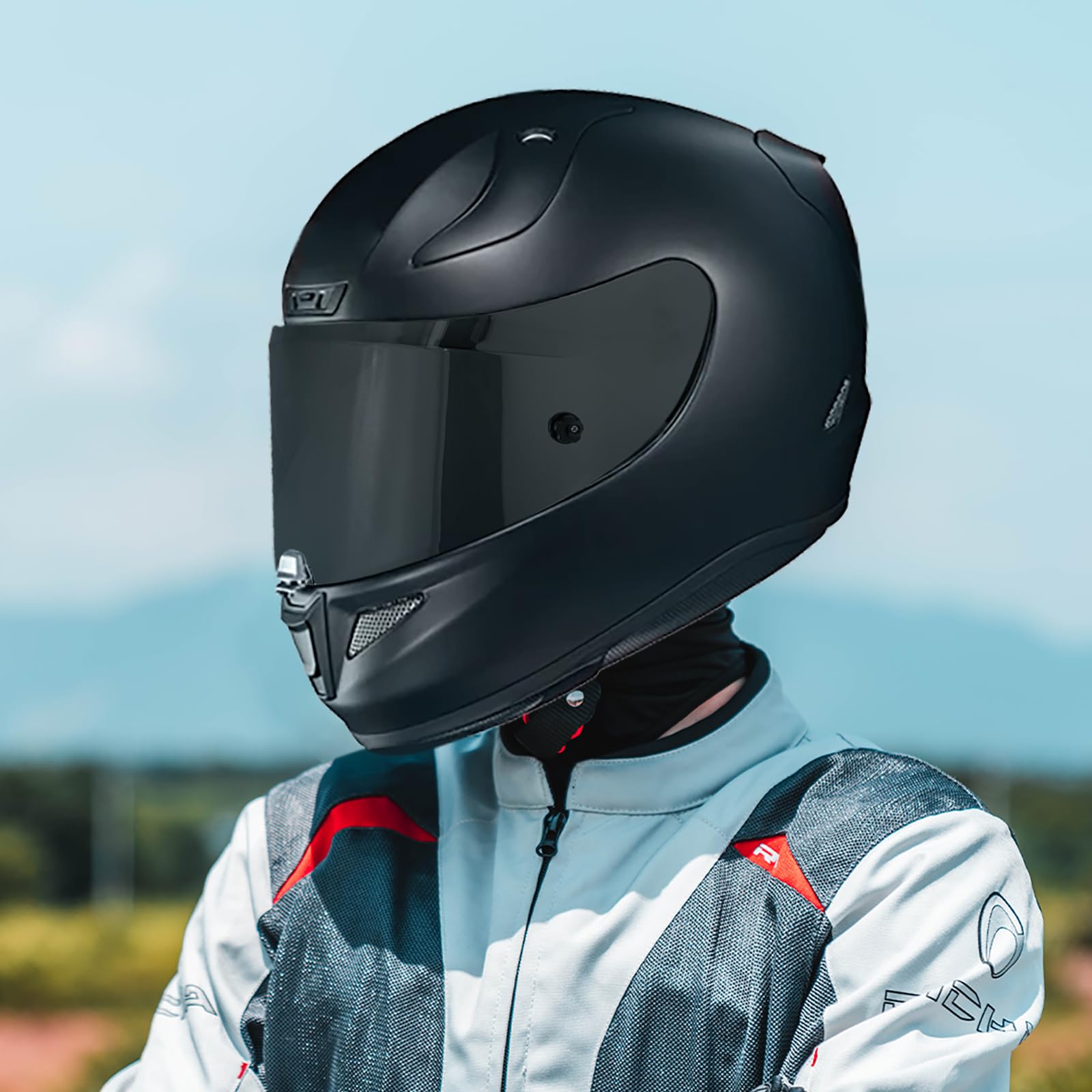 Visière de Casque pour HJ-26/Rpha 70 Visier/Rpha 11 | Visiere Casque Moto Protection Contre Le Vent Moto,Lentille de Remplacement Visiere Casque Moto