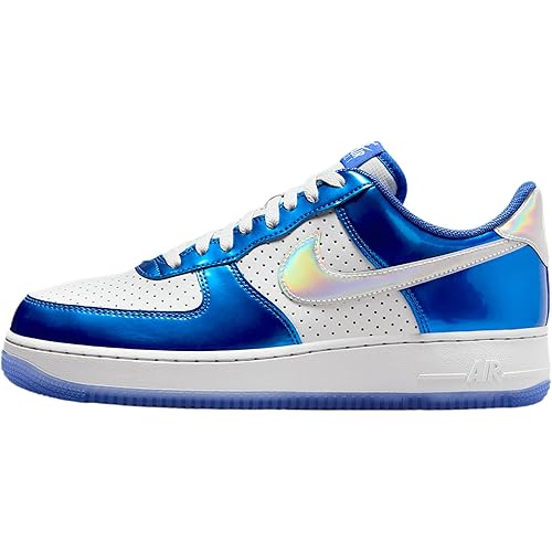 Nike Air Force 1 '07 LV8 Men's Shoes (HV5751-435, Light Photo Blue/Photon Dust/Racer Blue/Multi-Color)