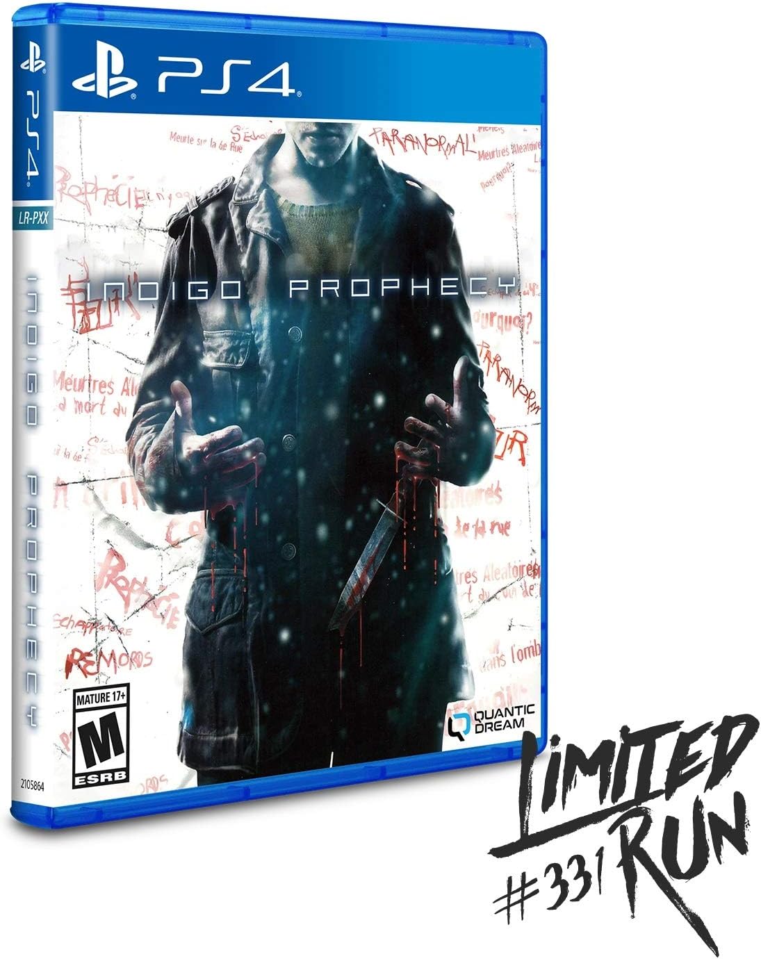 Limited Run Indigo Prophecy PS4