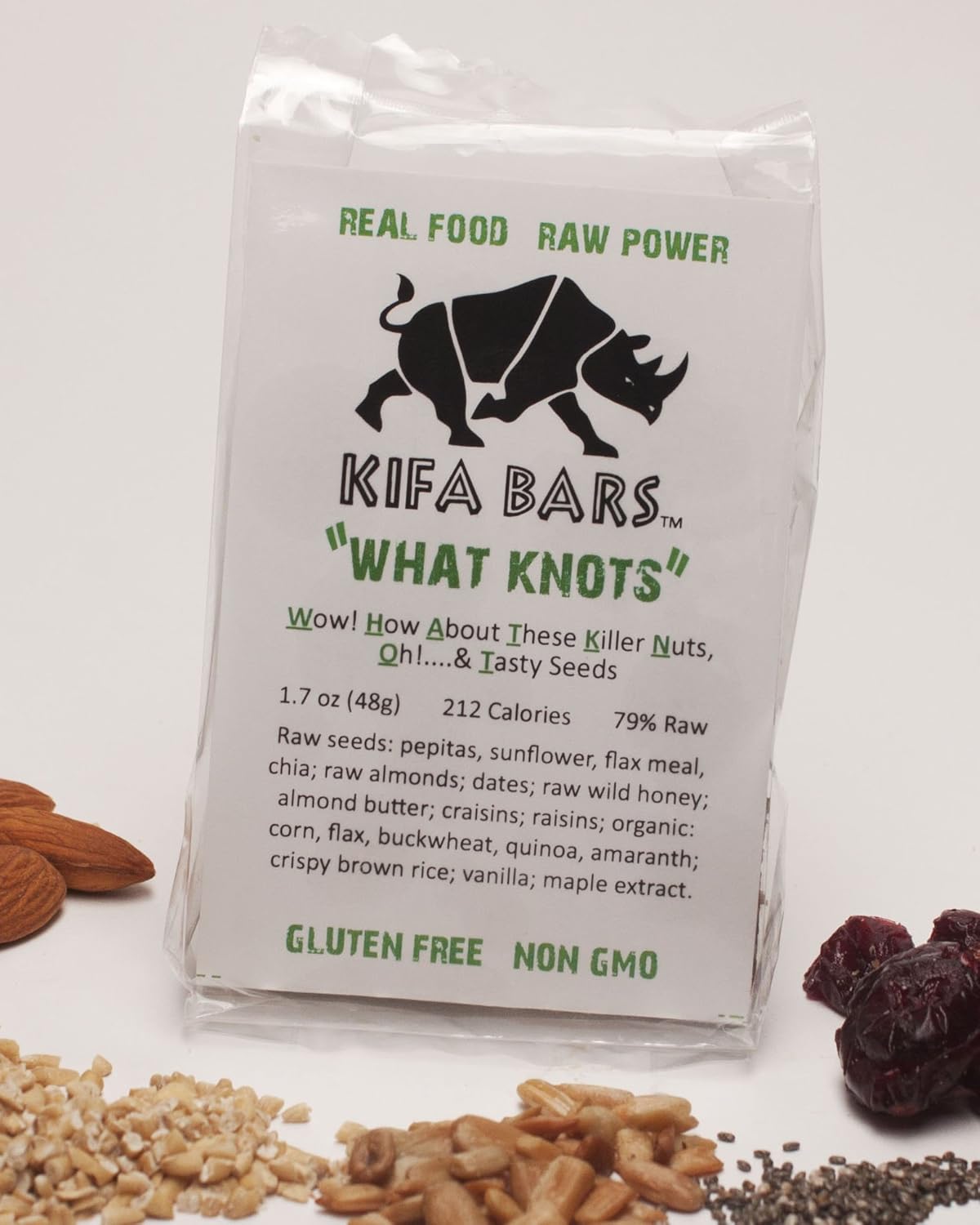 What Knots - Premium Whole Food Bar (Case of 16 Bars)